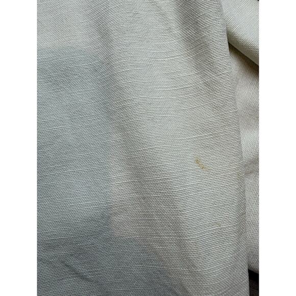 J Jill Layer Jacket Size Large Cream Lightweight Linen Tencel Blend Costal - Picture 10 of 11